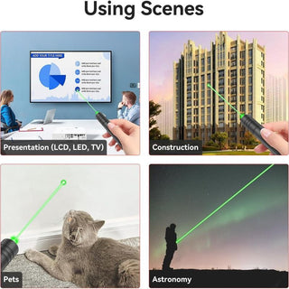 Sakerplus® Rechargeable Long Range Laser Pointer