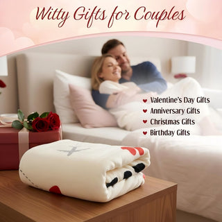 Sakerplus® Romantic Love Throw Blanket for Couples