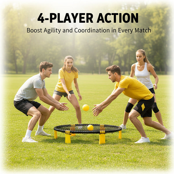 Sakerplus® Ultimate Outdoor Roundnet Game Set