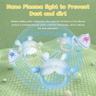Sakerplus® Teething Mittens for Safe Baby Exploration