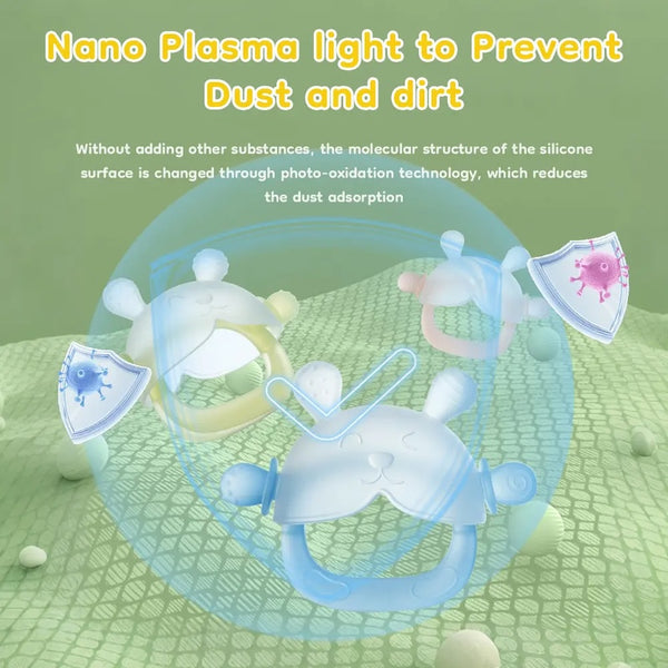 Sakerplus® Teething Mittens for Safe Baby Exploration