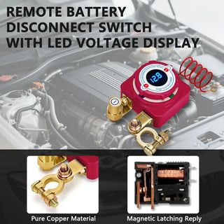 Sakerplus® Remote Battery Disconnect Switch Kit