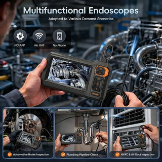 Sakerplus® Dual Lens HD Inspection Camera