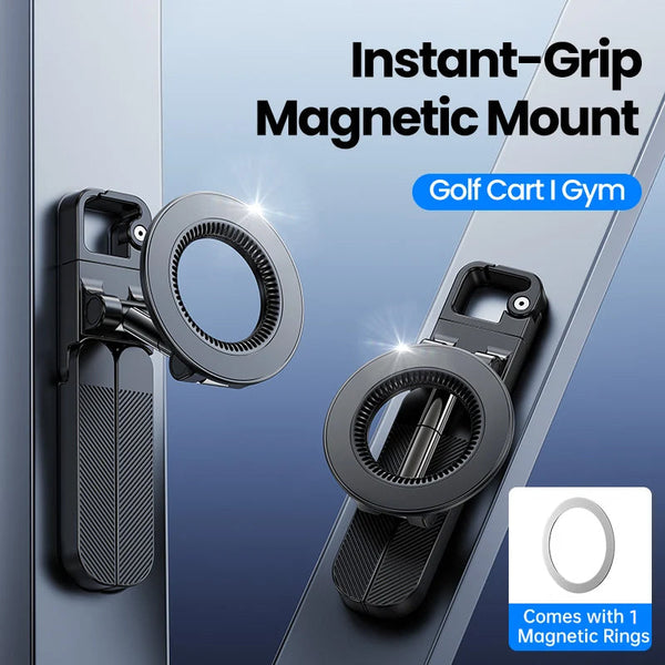 Sakerplus® Foldable Dual-Sided Magnetic Phone Stand