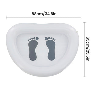 Sakerplus Portable Foldable Inflatable Foot Basin