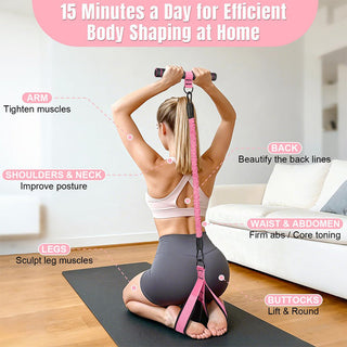 Sakerplus® Multifunction Pedal Resistance Band Trainer