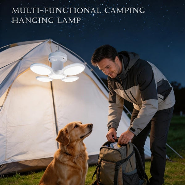 Sakerplus® Rechargeable Camping Lantern with Hook