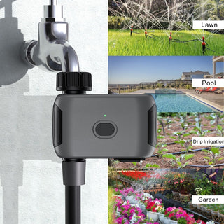 Sakerplus® Smart WiFi Garden Water Timer