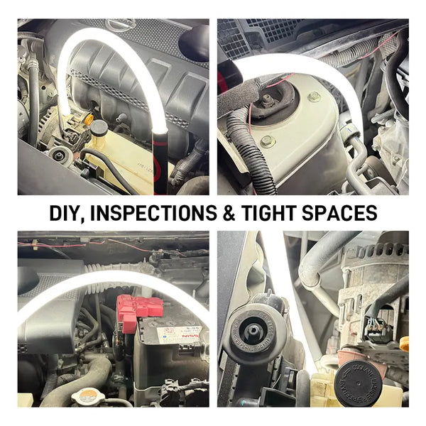 Sakerplus® Flexible Bendable Rechargeable Automotive Work Light