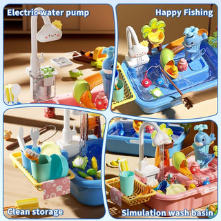 Sakerplus® Play Sink With Running Water