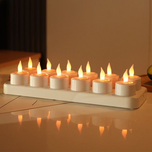 Sakerplus® Rechargeable LED Candles For Decorative Lighting