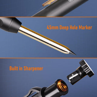 Sakerplus Carpenter Pencil Set With Sharpener