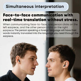 Sakerplus Wireless Translation Earbuds with ANC