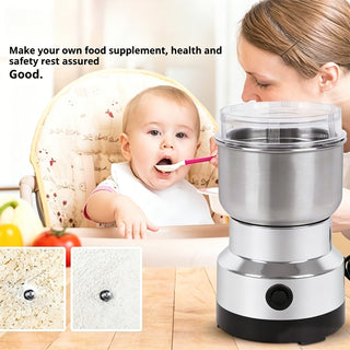 Sakerplus® High-Speed Stainless Steel Grain Grinder