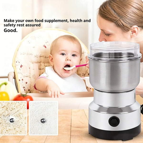 Sakerplus® High-Speed Stainless Steel Grain Grinder