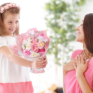 Sakerplus Crochet Flower Gift Bouquet Decoration