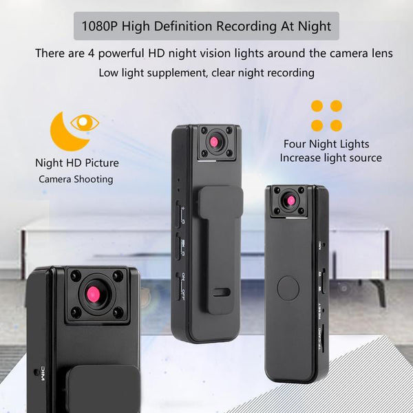 Sakerplus Wireless Body Camera Camcorder