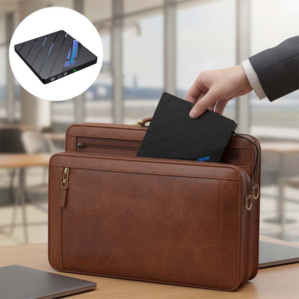 Sakerplus® 8-In-1 Portable External DVD Drive