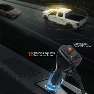 Sakerplus LED Flashing Strobe Light Bar