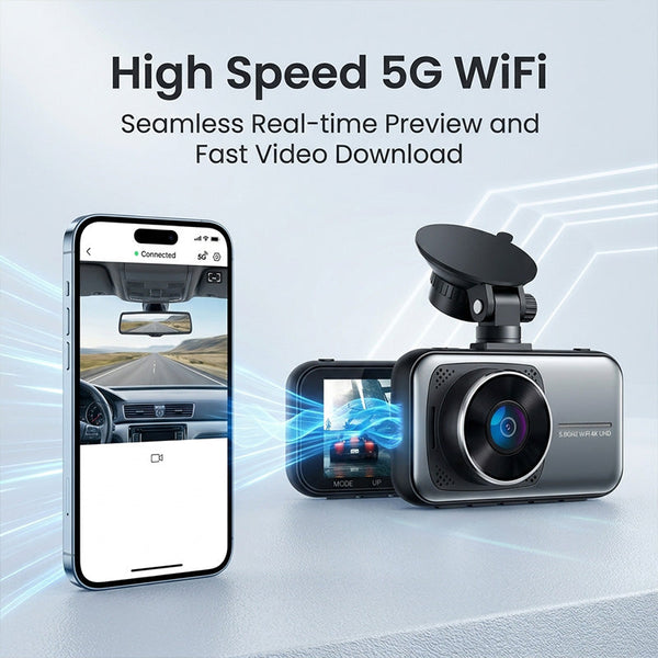 Sakerplus® Ultra 4K Dual Dash Cam
