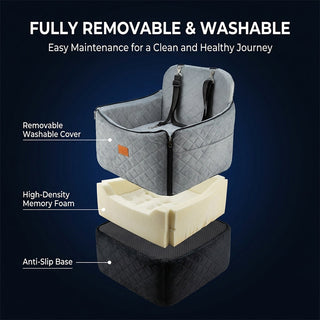 Sakerplus® Car Rear Dog Travel Kennel