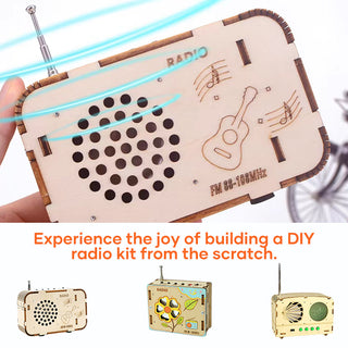Sank DIY Wooden FM Radio Kit (Pre-sale, Shipping at the end of February)