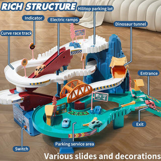 Sakerplus® Dinosaur Track Paradise Set