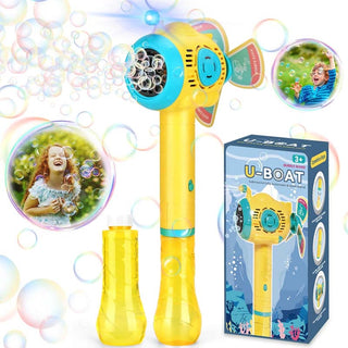 Sakerplus® Automatic Submarine Pinwheel Bubble Wand Toy