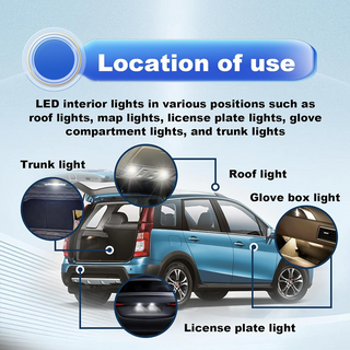 Sakerplus® Interior LED Dome Light Upgrade