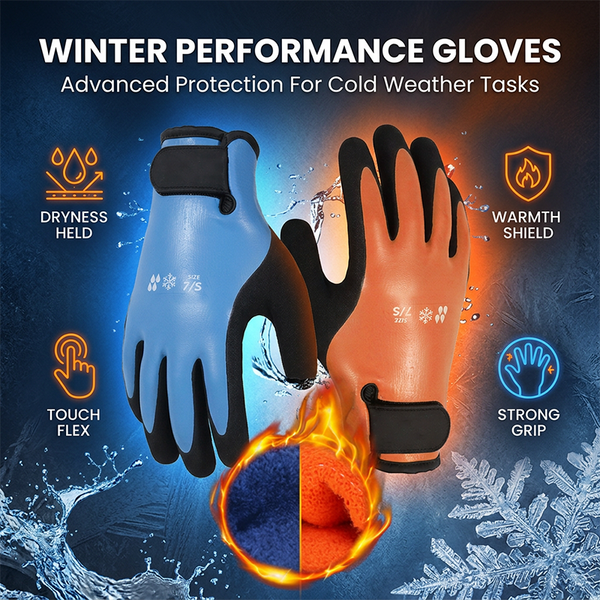 Sakerplus® Waterproof Thermal Work Gloves