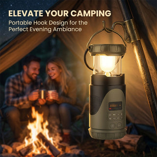 Sakerplus® Emergency Camping Lantern Flashlight Solar USB