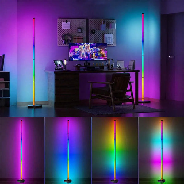 Sakerplus® RGB Music Sync Corner Floor Lamp