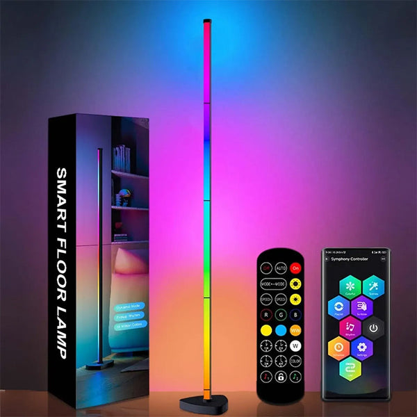 Sakerplus® RGB Music Sync Corner Floor Lamp
