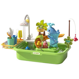 Sakerplus® Play Sink With Running Water