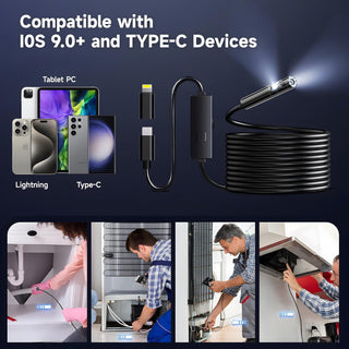 Sakerplus® Endoscope Camera Hd Waterproof Inspection