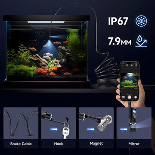 Sakerplus® Endoscope Camera Hd Waterproof Inspection