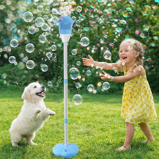 Sakerplus® Adjustable Standing Bubble Machine For Kids