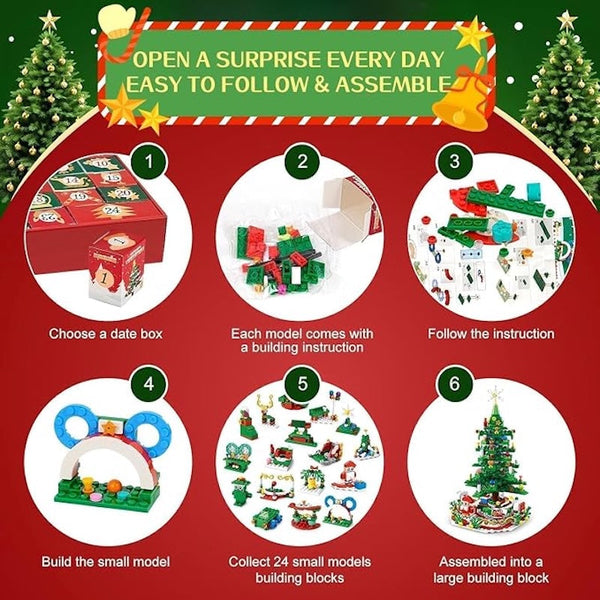 Sakerplus® Building Block Advent Calendar