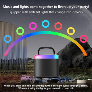 Sakerplus® Mini Portable Karaoke Speaker Set