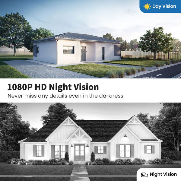 Saker 1080P Wireless Doorbell Video Camera