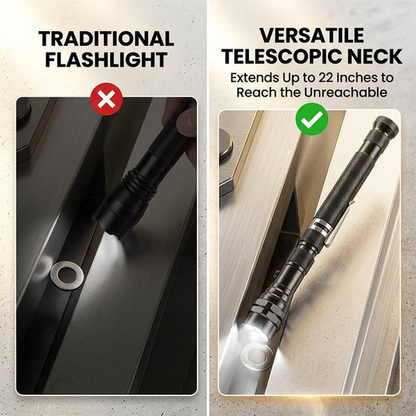 Sakerplus® Outdoor Flexible-Neck Work Flashlight