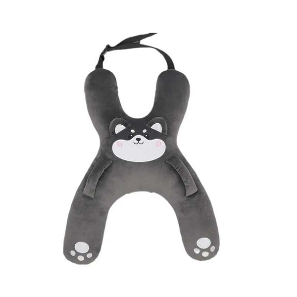 Sakerplus® Kids Plush Car Seat Pillow