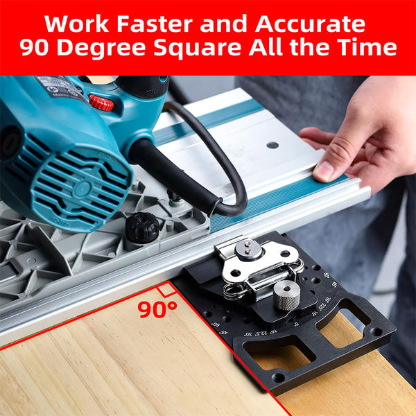 Sakerplus Adjustable Angle Track Saw Guide