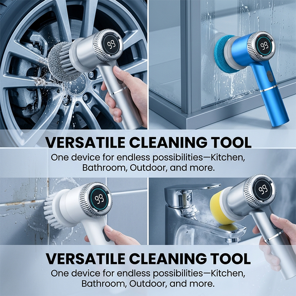 Sakerplus® Smart Cordless Power Scrubber