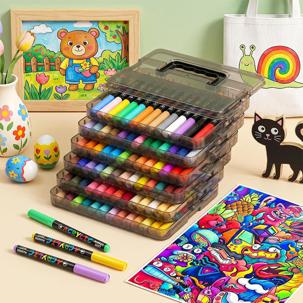 Sakerplus® Acrylic Paint Marker Pen Set