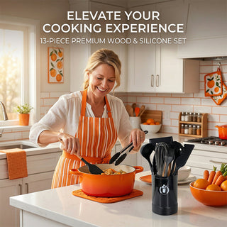 Sakerplus® Silicone Kitchen Utensil Set