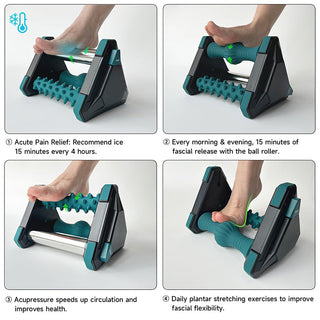 Sakerplus Foot Ice Roller Massager Tool