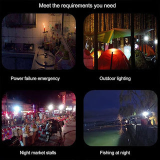 Sakerplus® Portable USB Rechargeable LED Camping Bulb