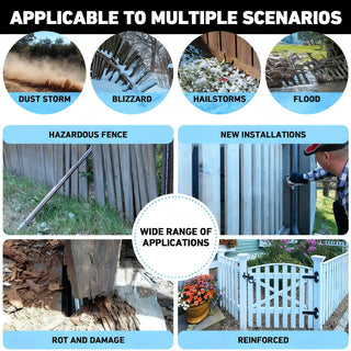 Sakerplus® Fence Post Repair Kit