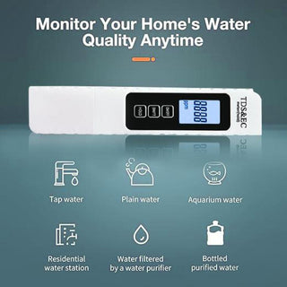 Sakerplus® Digital TDS EC Water Tester